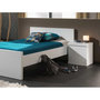 Voir la diapositive 3 : Paris Prix Table de Chevet Enfant  Lara  55cm Blanc