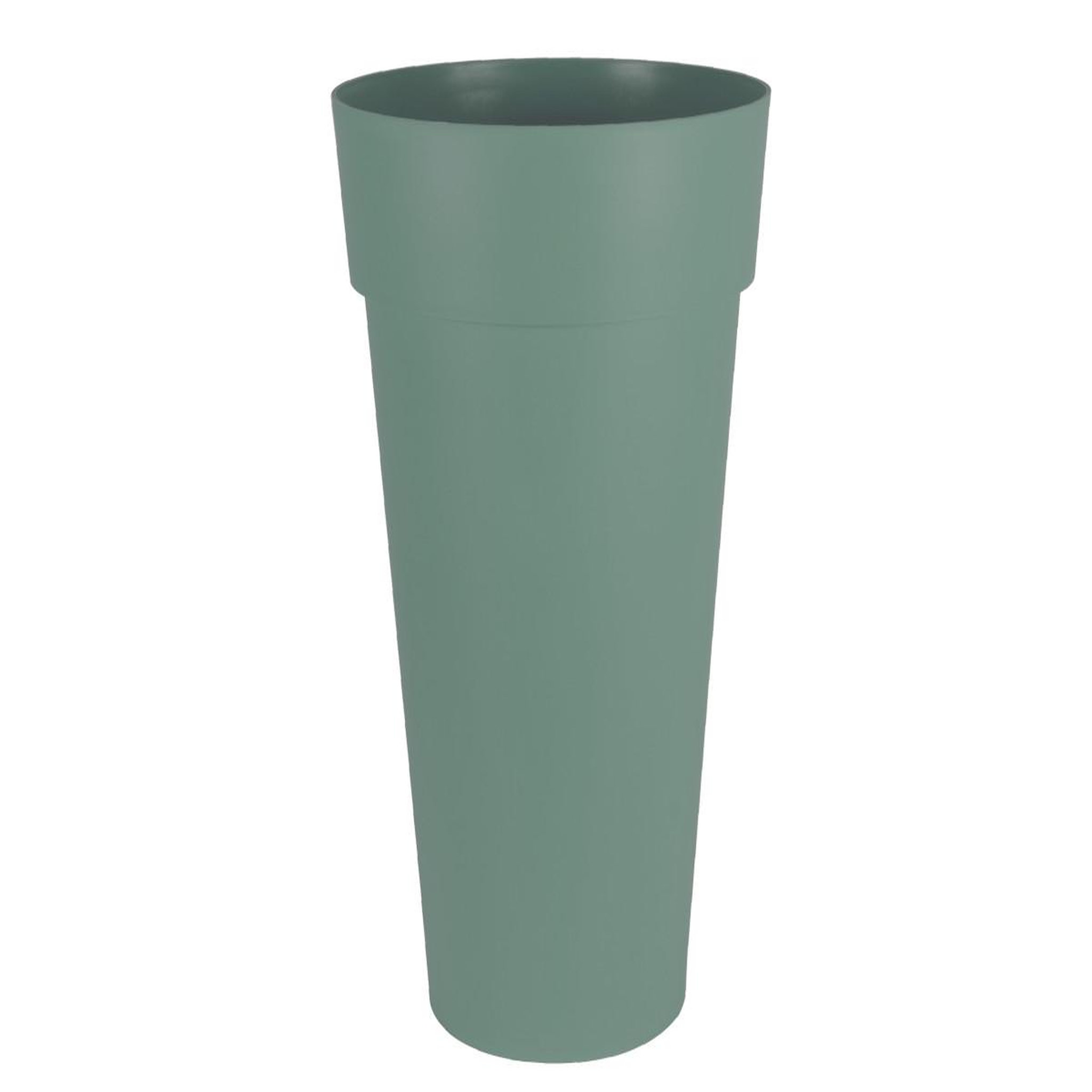 Eda Pot de fleur rond toscane ø 48 x h.80 cm - vert laurier - eda