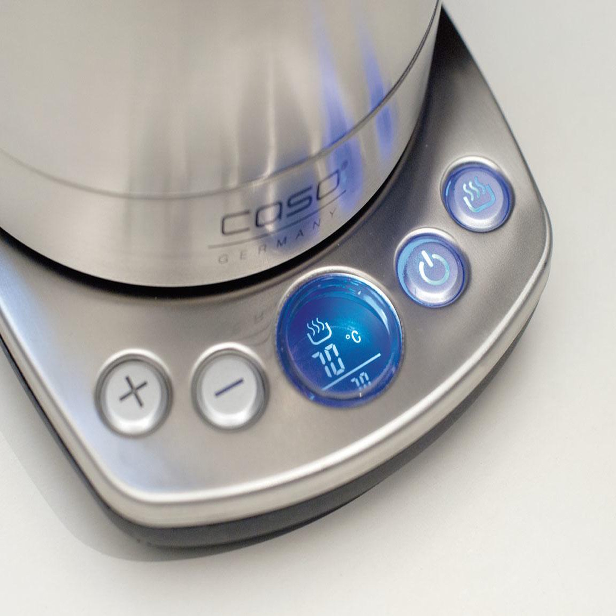 Voir la diapositive 2 : caso Bouilloire sans fil 1.7l 2200w inox - 1870