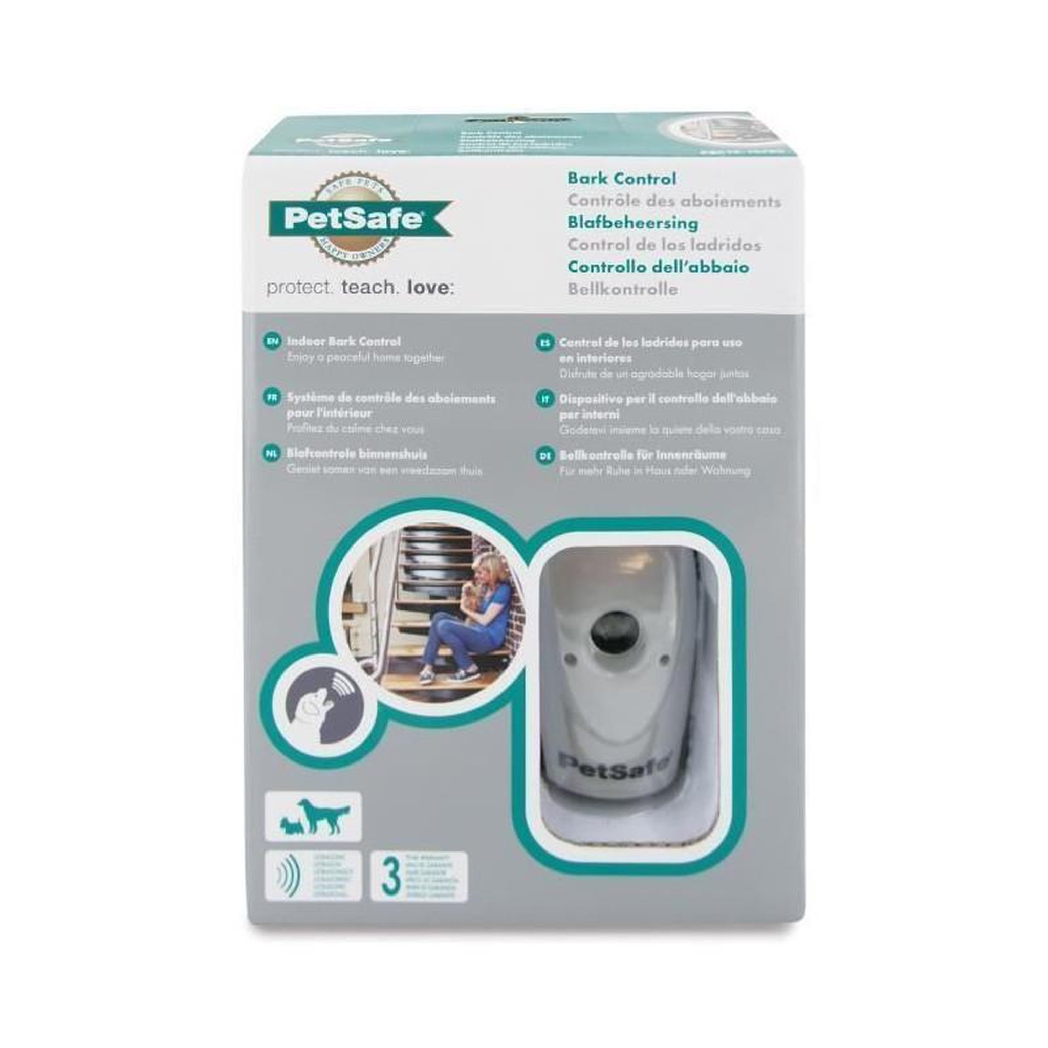 Voir la diapositive 3 : PETSAFE PETSAFE Systeme de controle des aboiements pour linterieur - Pour chien