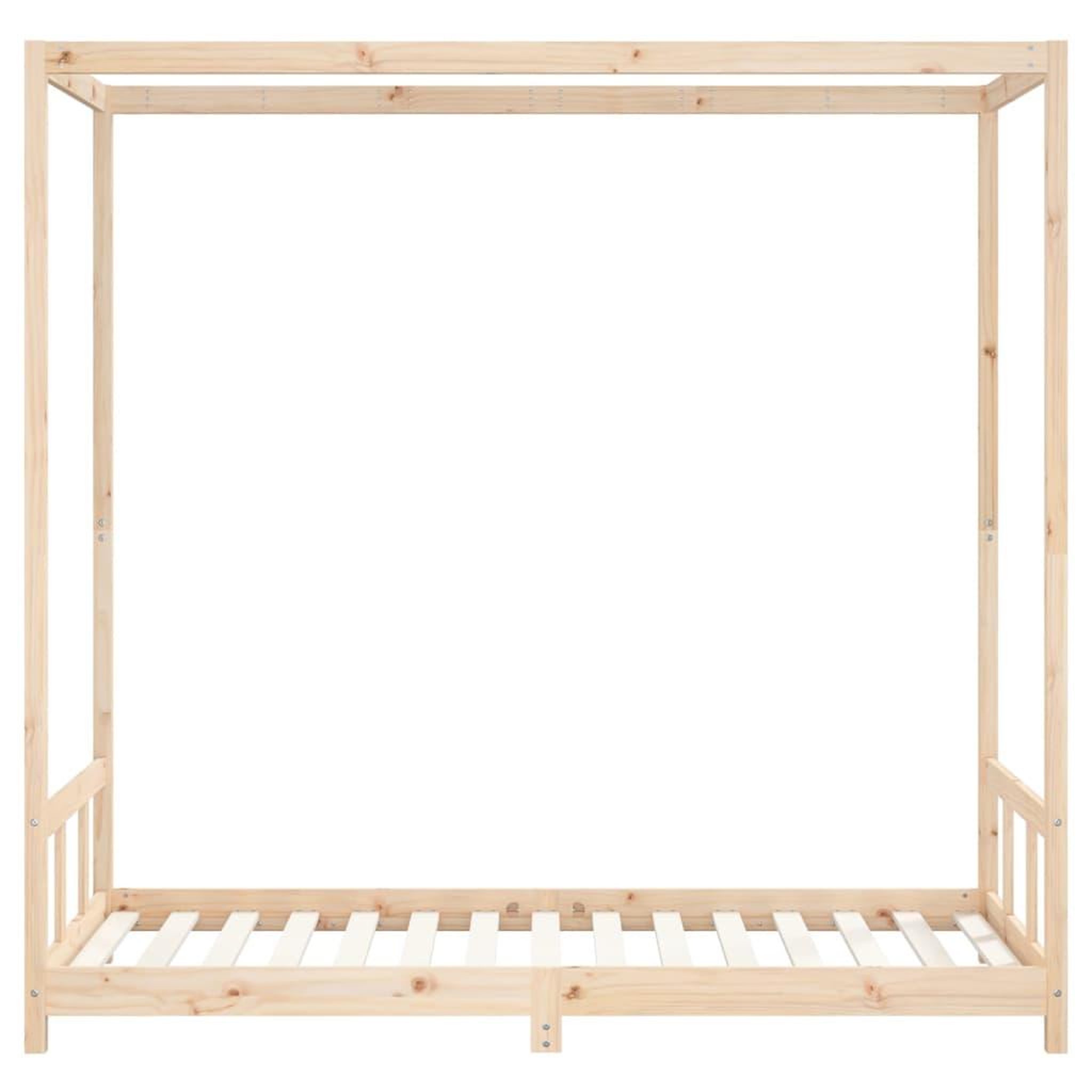 Voir la diapositive 4 : VIDAXL Cadre de lit pour enfant 90x190 cm Bois de pin massif