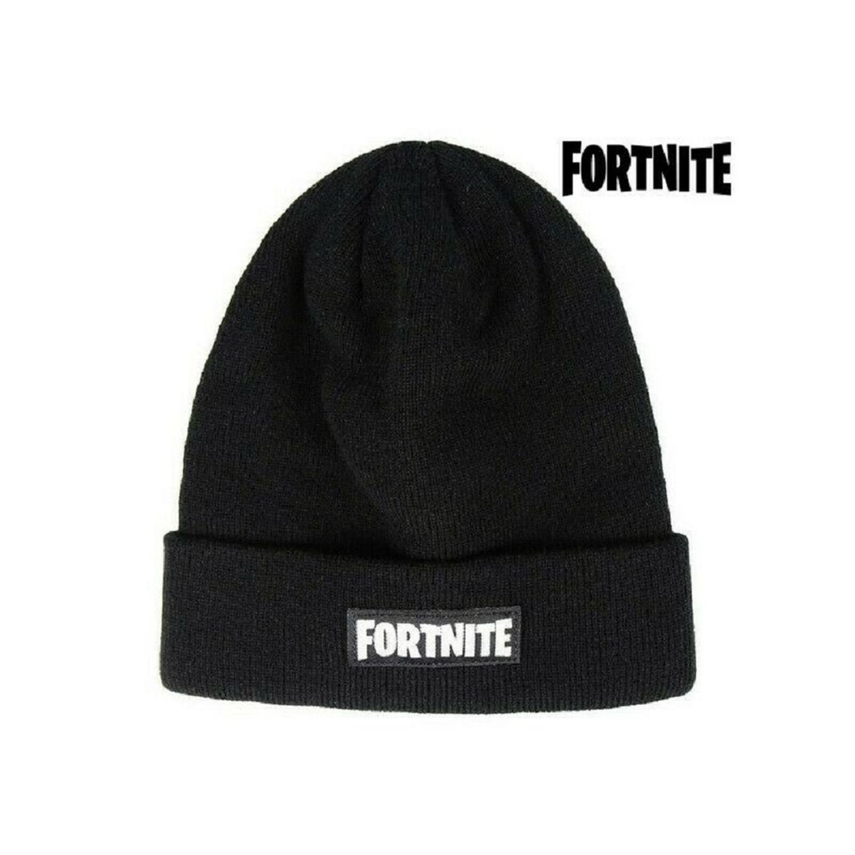 Bonnet Fortnite enfant noir pas cher Auchan