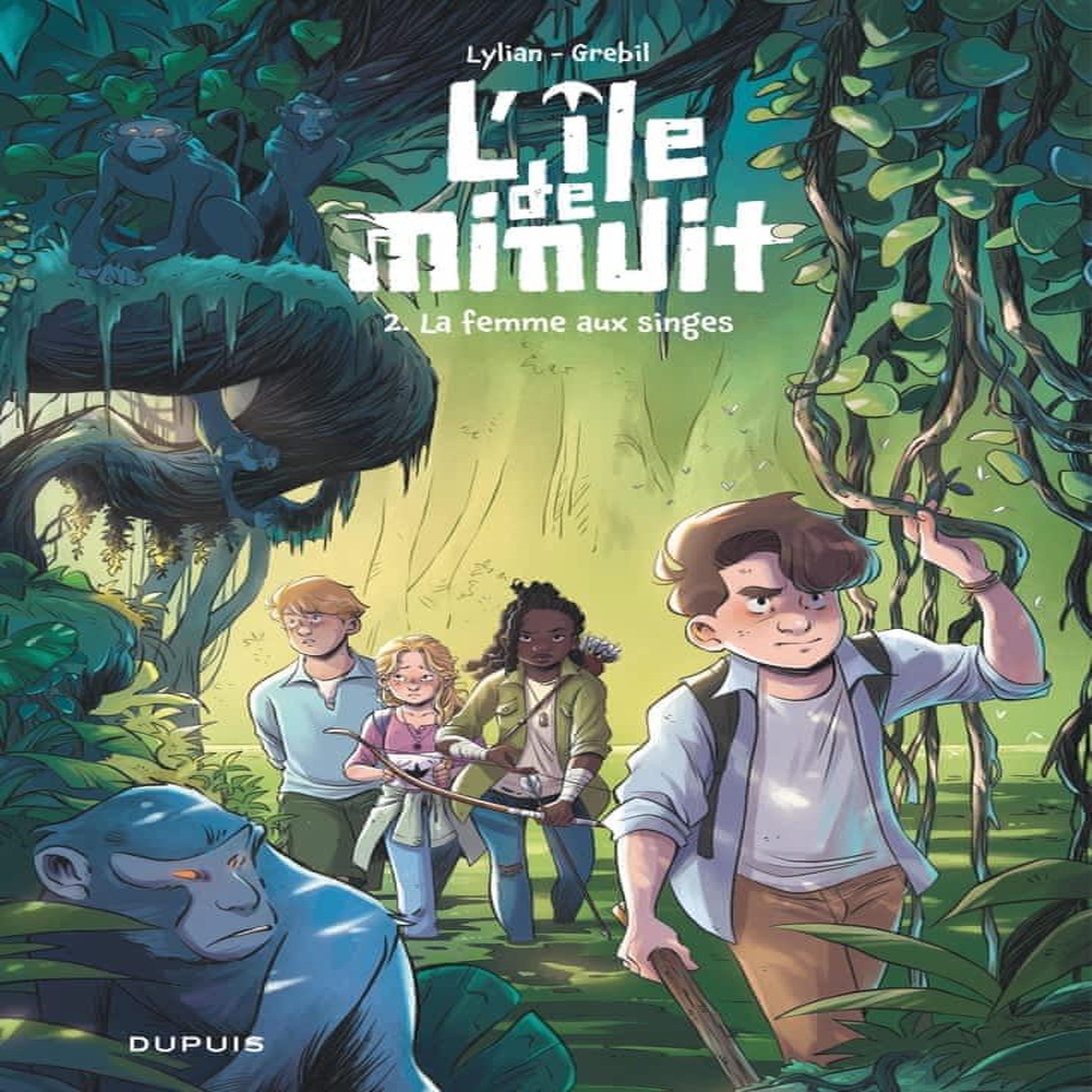 L'ILE DE MINUIT TOME 2 : LA FEMME AUX SINGES, Lylian