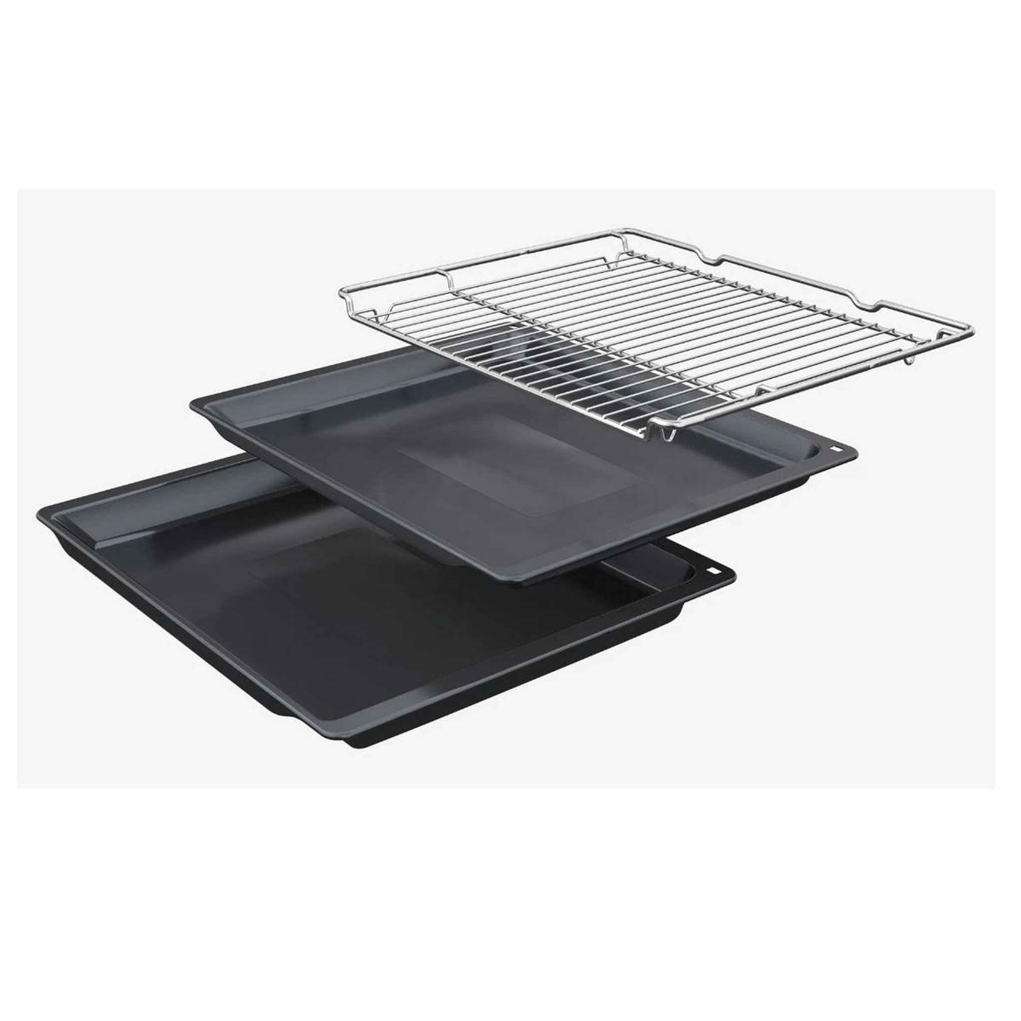 Voir la diapositive 5 : BOSCH Four intégrable combi vapeur 71l 60cm a+ pyrolyse noir - hrg7764b1