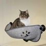 Voir la diapositive 3 : KERBL Kerbl Lit de bronzage de fenetre pour chat Filzino 70x26x26 cm Gris