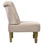 Voir la diapositive 5 : VIDAXL Chaises en style français lot de 2 creme tissu