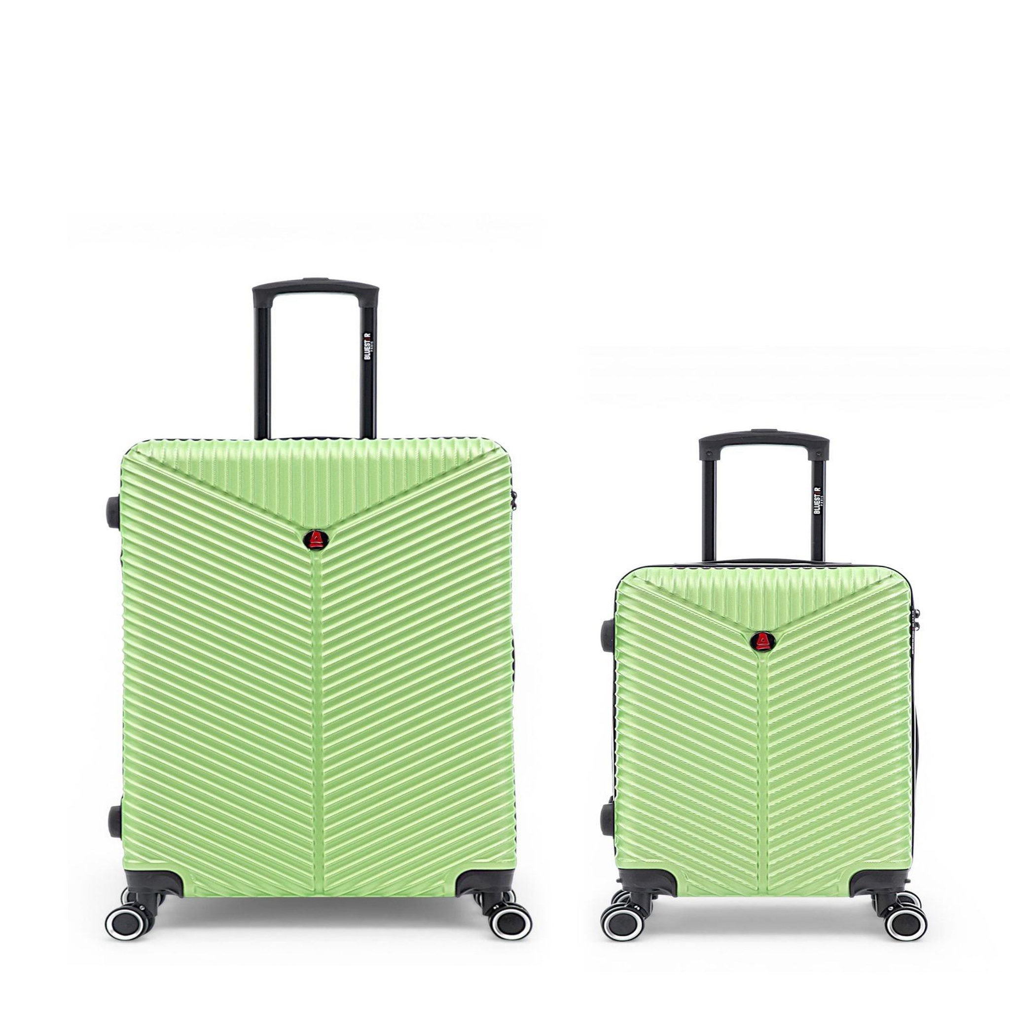BLUESTAR Lot de 2 Valises Rigides Grand Format et Cabine GAITE