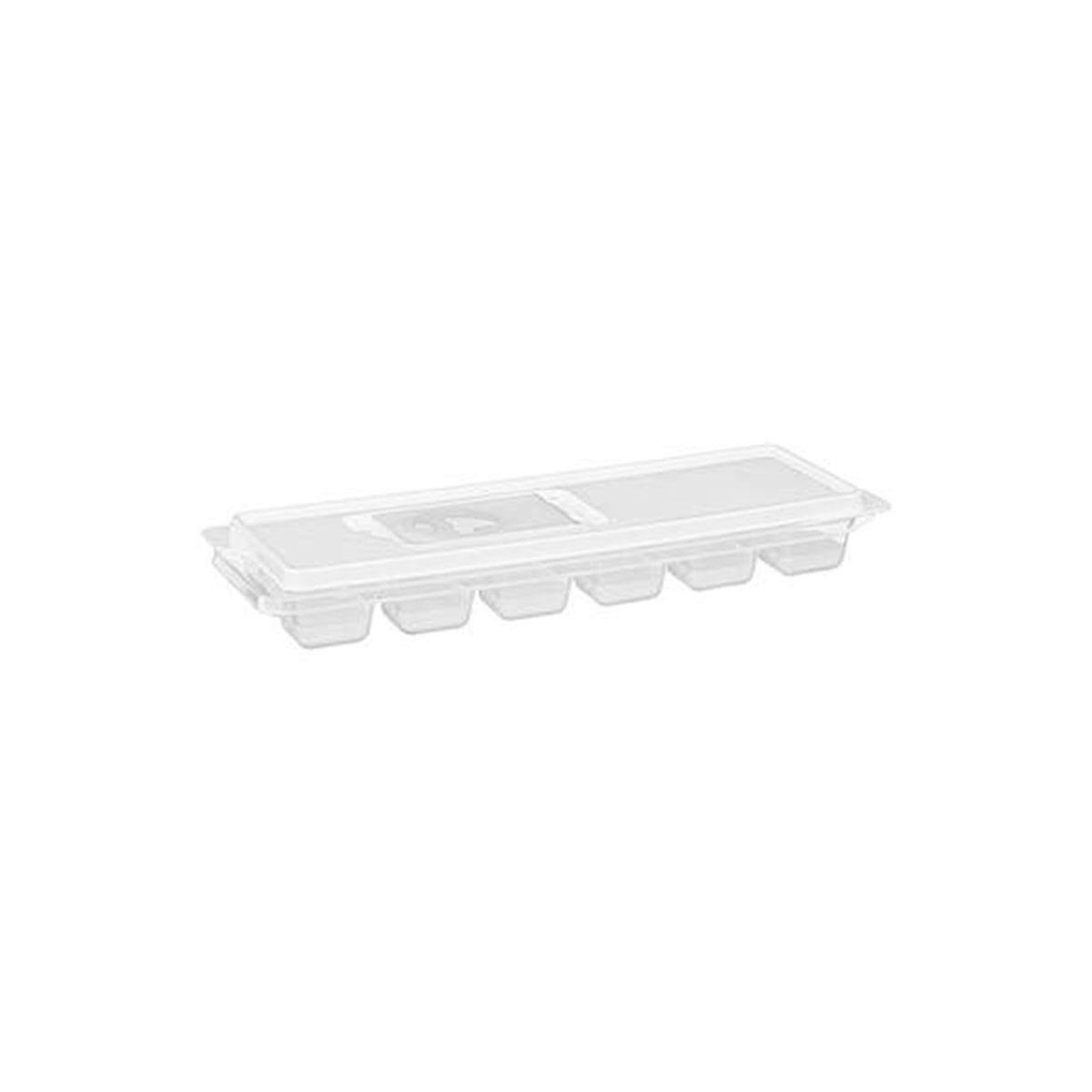 FIVE Bac à 12 Glaçons  Push & Clapet  26cm Transparent