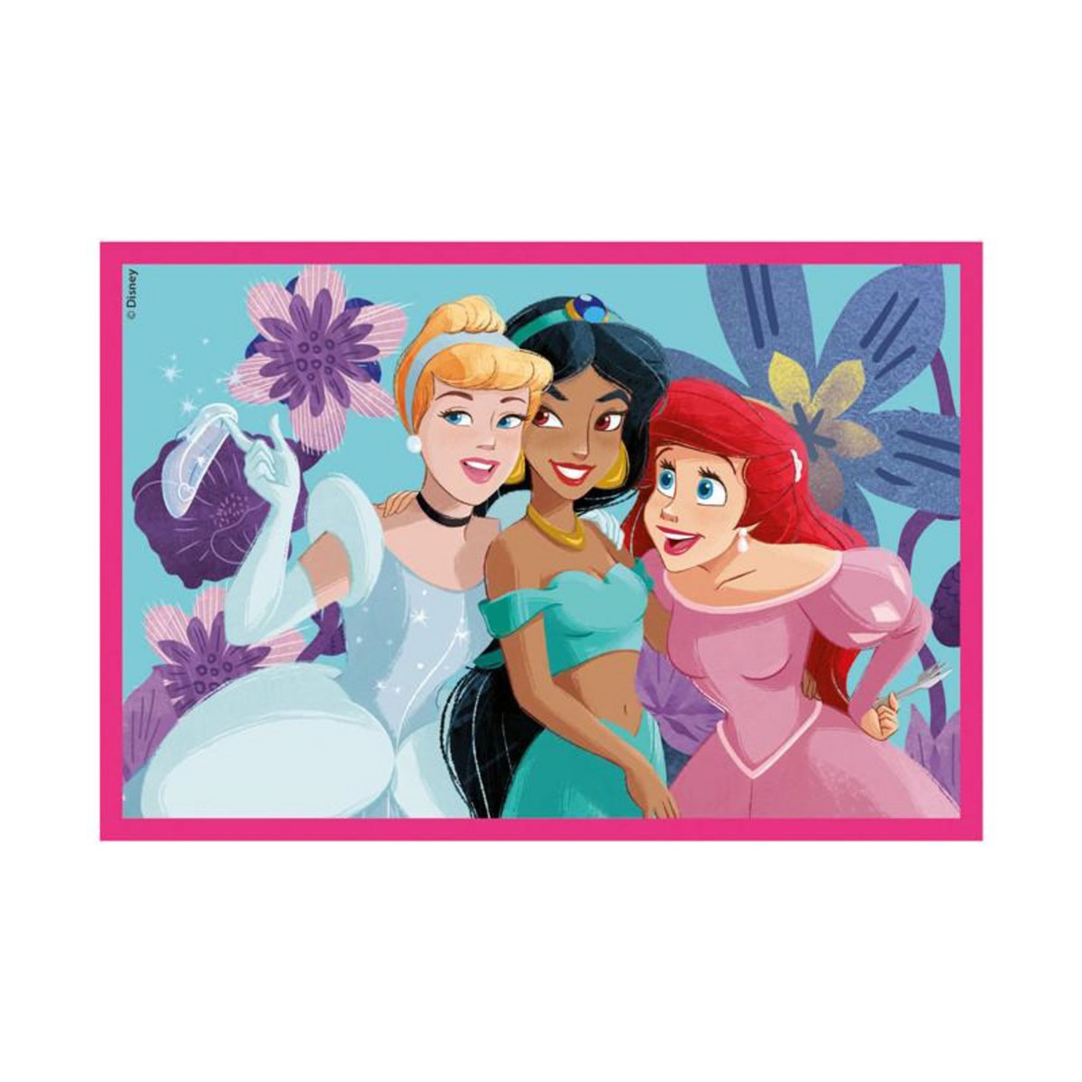 CLEMENTONI Clementoni Block Puzzle Disney Princess, 6 pcs. 40660