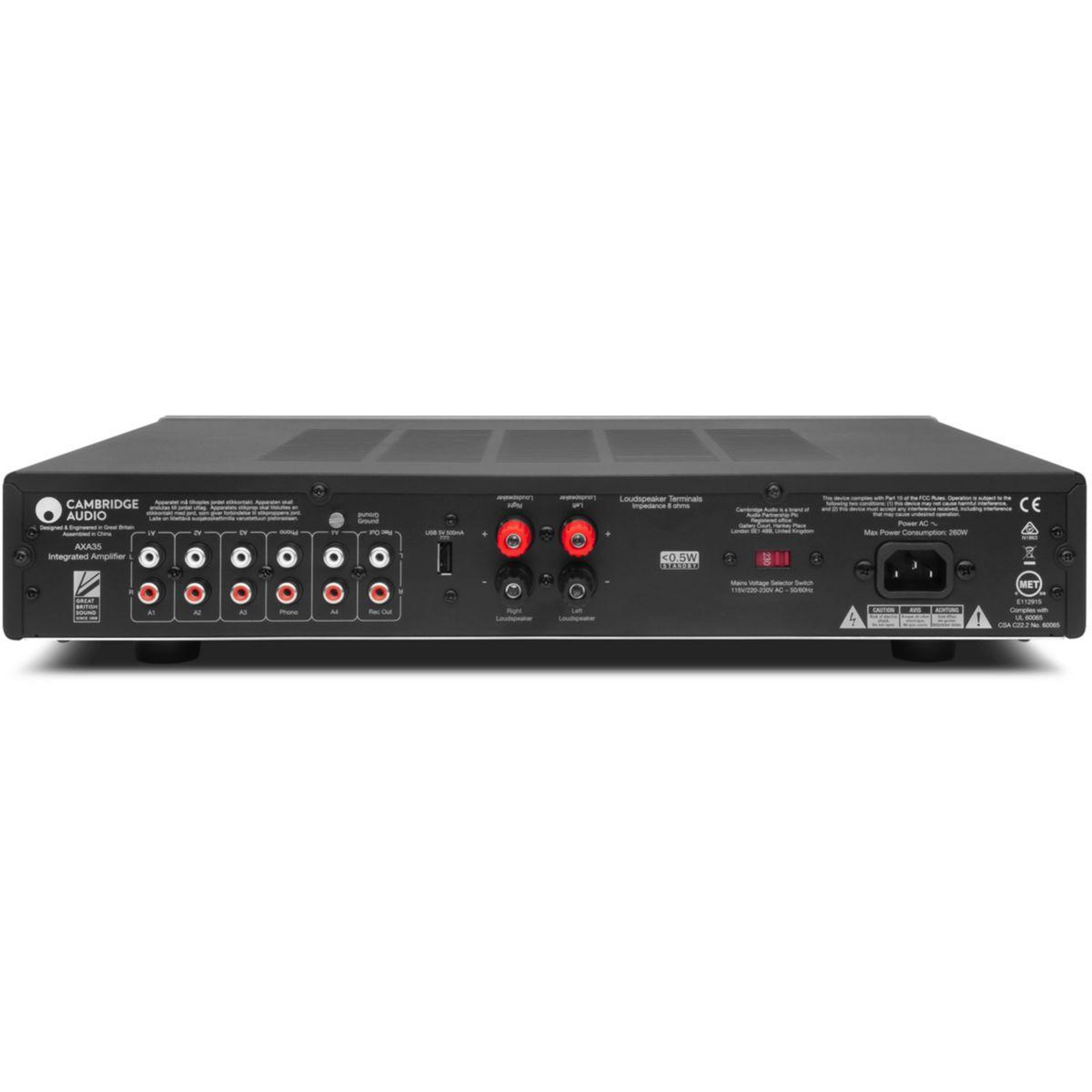 Voir la diapositive 5 : CAMBRIDGE AUDIO Amplificateur HiFi AXA35