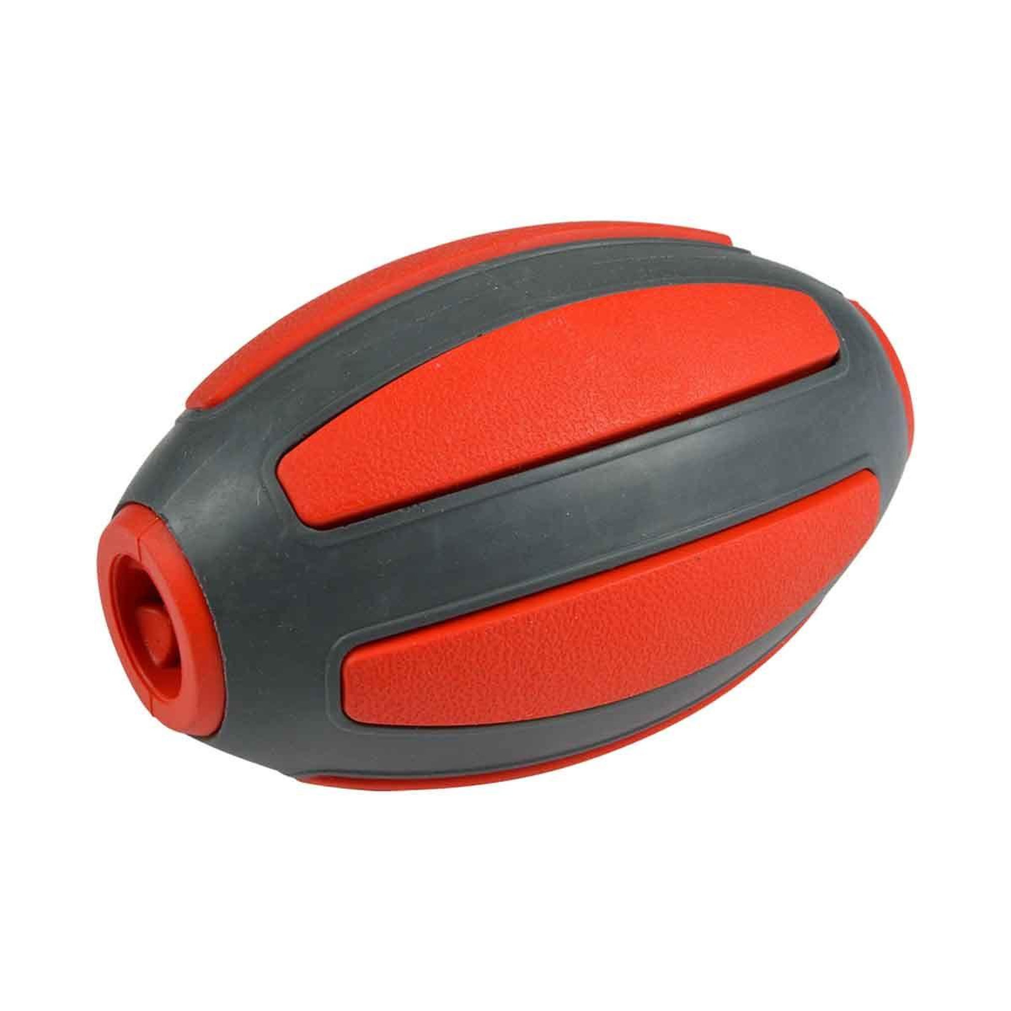 LOVE STORY Jouet pour chien distributeur  ovale  10cm rouge
