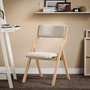 Voir la diapositive 6 : SOBUY Chaise Pliante Salle à Manger Gris clair 48x42x80cm FST40-HGX2