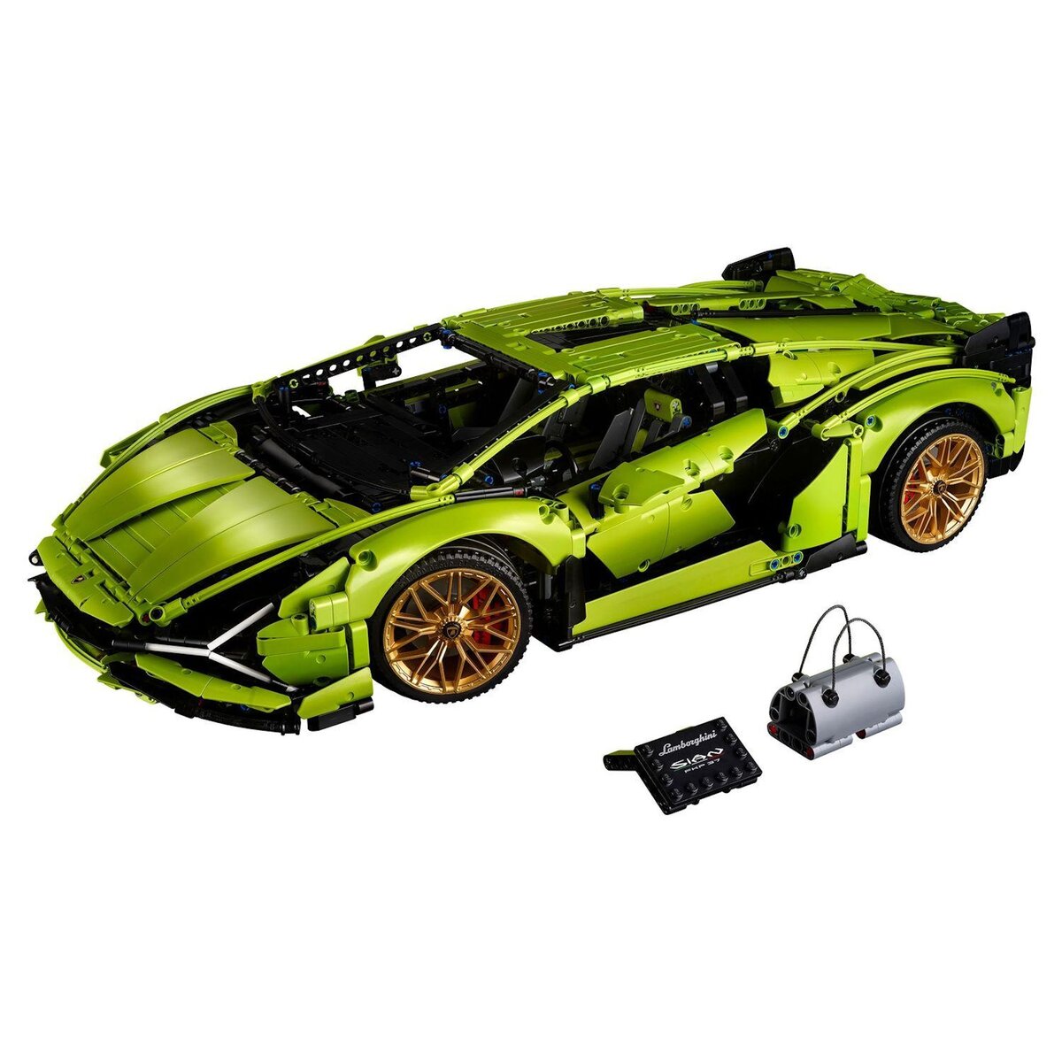 LEGO Technic 42115 Lamborghini Sián FKP 37, Modèle Réduit à Construire de Voiture de Sport, Maquette à Construire Pour Adultes