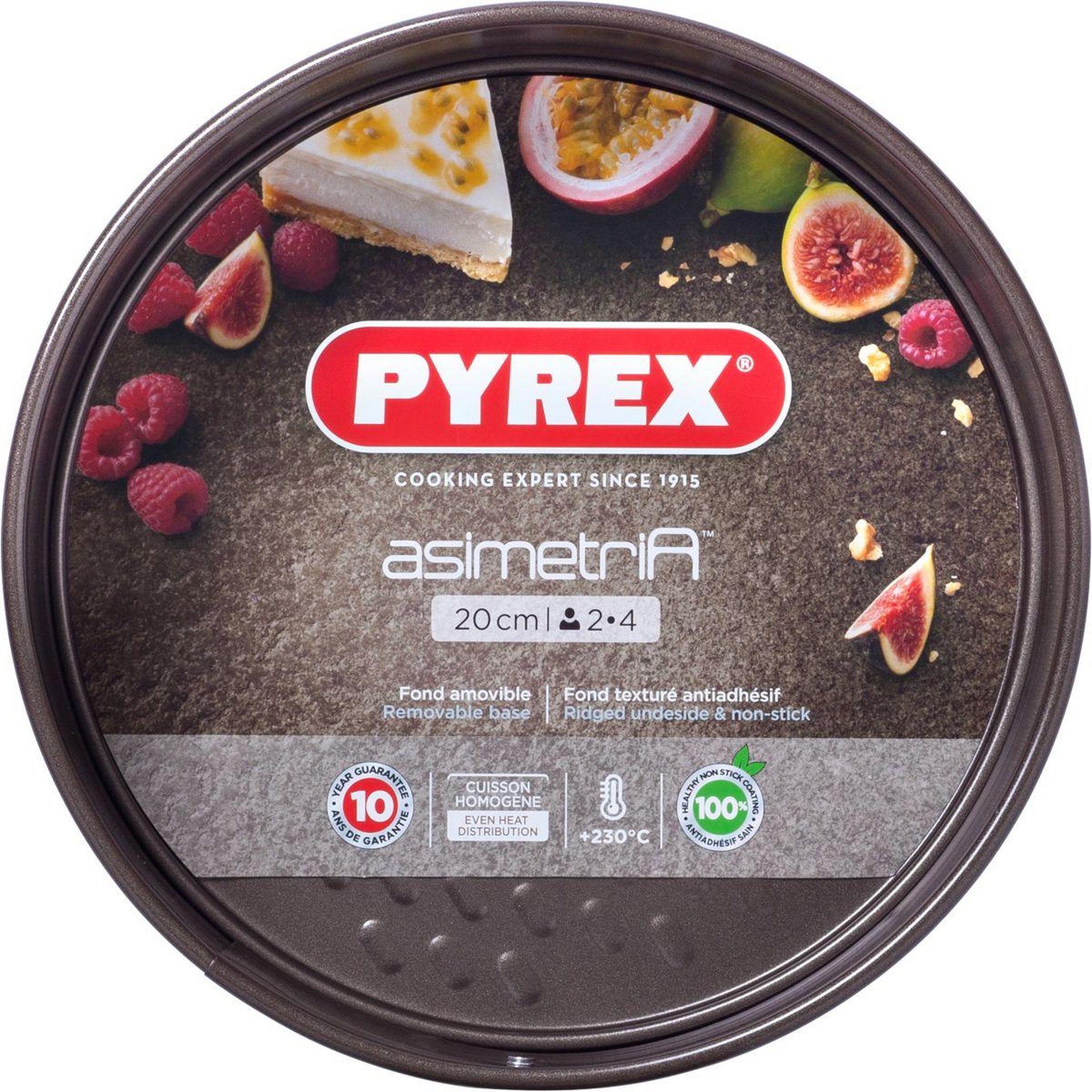 PYREX Moule à manqué à charnières métal diam 20 cm asimetria