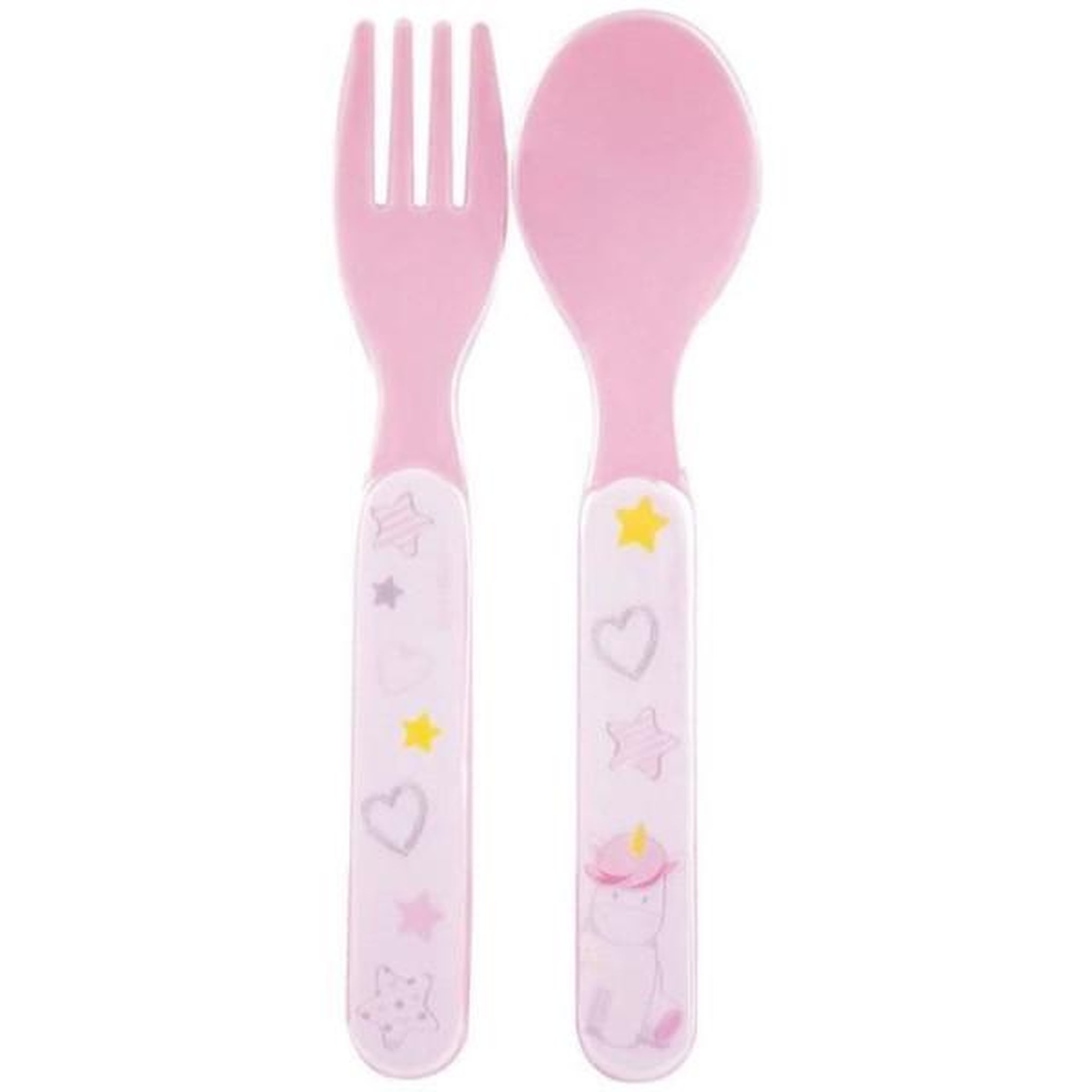 Voir la diapositive 3 : Fun House Lot Vaisselle Licorne pour Enfant - FUN HOUSE - 006319 - 2 Assiettes, 2 Sets de Couverts et 1 Peluche Douce