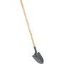 Voir la diapositive 1 : GARDENSTAR Pelle avec manche en bois de cèdre - 120 cm