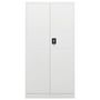 Voir la diapositive 2 : VIDAXL Armoire a casiers Blanc 90x40x180 cm Acier