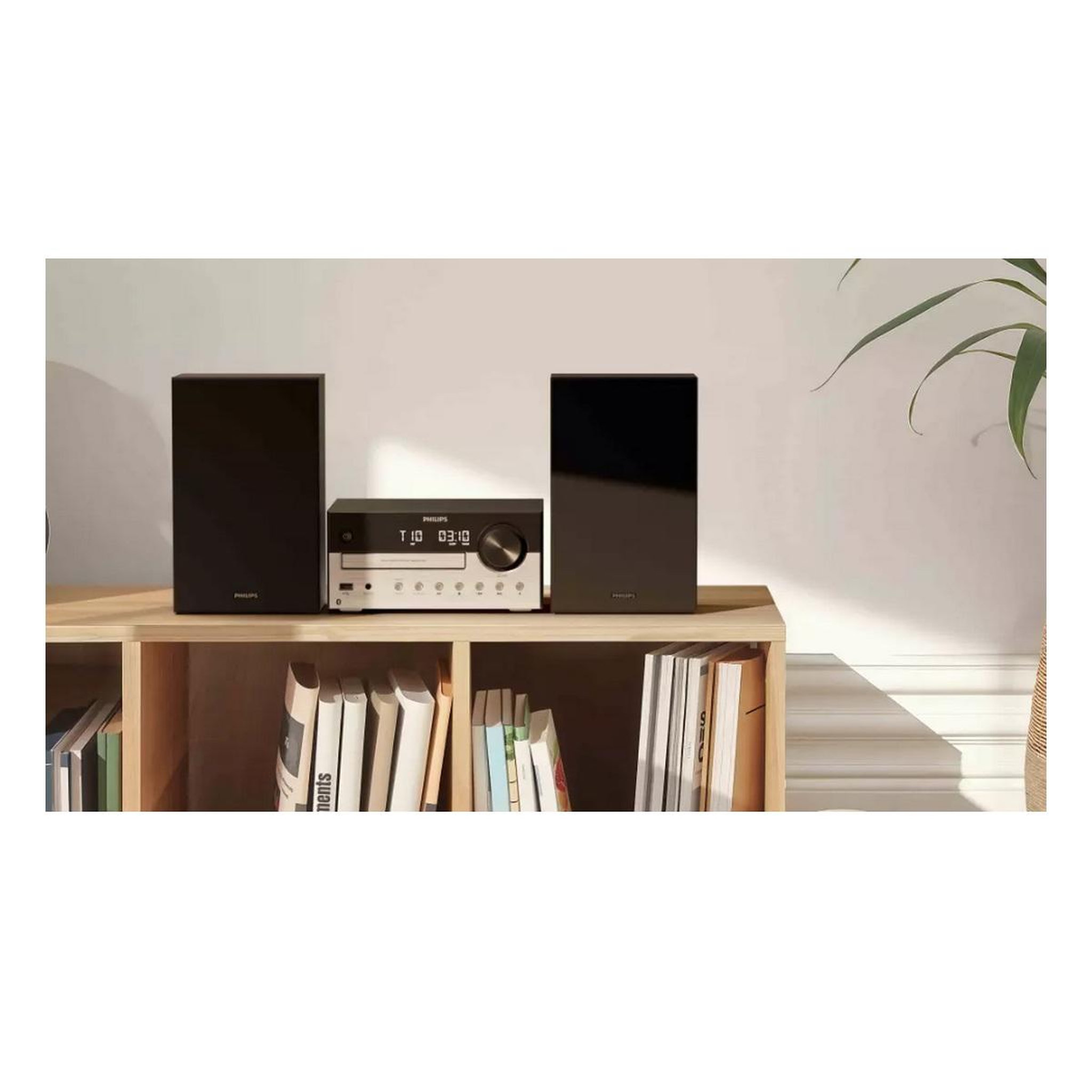 Voir la diapositive 4 : Philips Microchaîne 80w noir avec bluetooth - tam4205m2/12