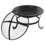 Voir la diapositive 3 : REDFIRE RedFire Bol a feu Atlanta Noir Acier 51 cm 85014