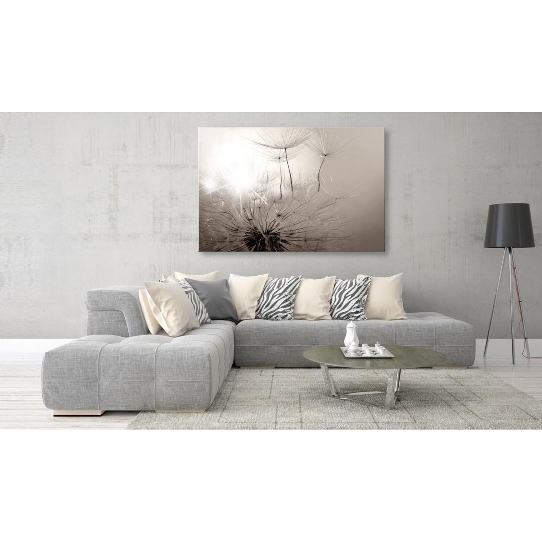 Voir la diapositive 2 : Paris Prix Tableau imprimé  beautiful summer : dandelions