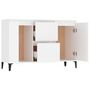 Voir la diapositive 4 : VIDAXL Buffet blanc 104x35x70 cm bois d'ingenierie