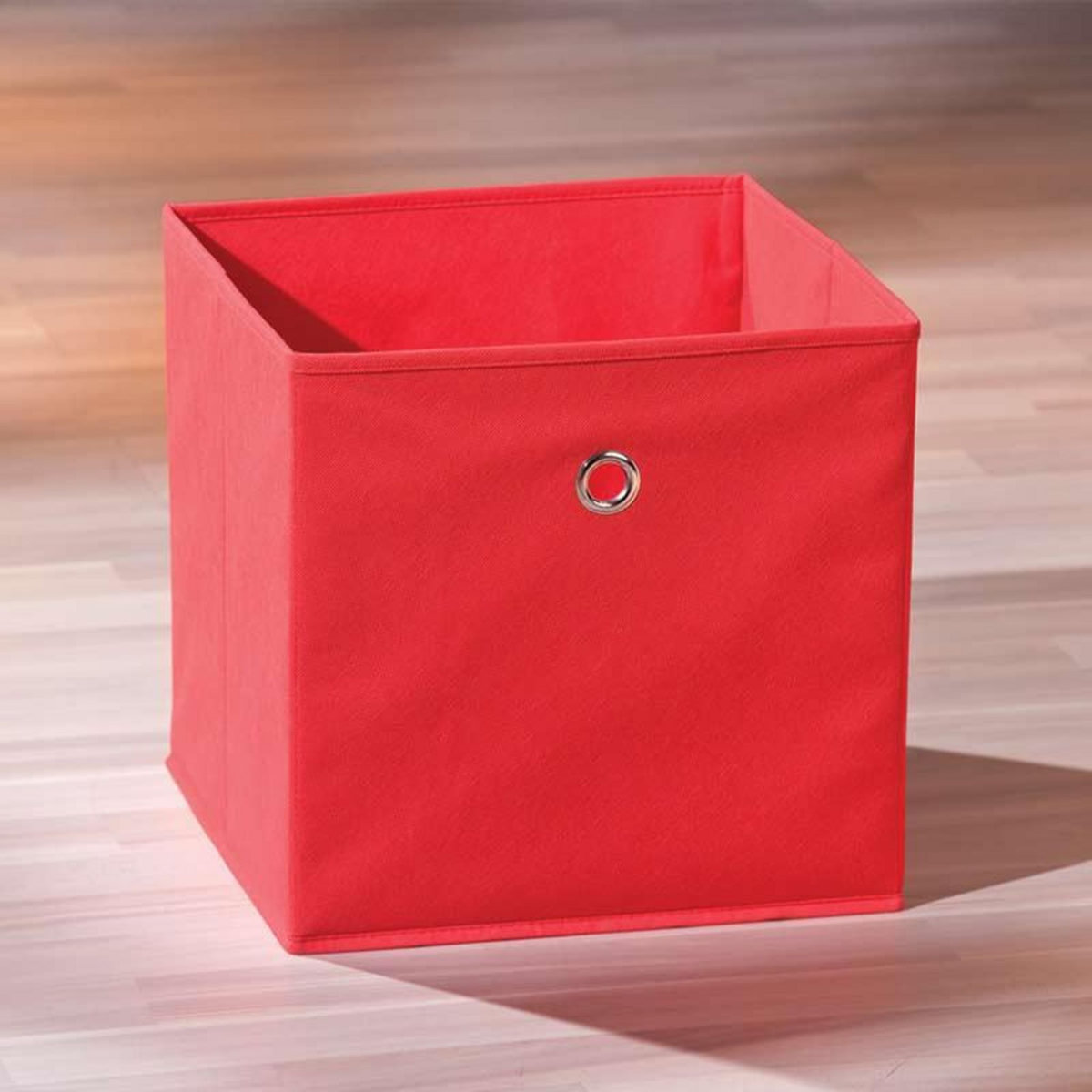 Paris Prix Boîte de Rangement Pliable  Kase  32cm Rouge