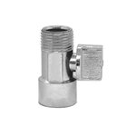 CENTRALE BRICO Stop Douche Laiton Chromé Mâle/Femelle 21 Mm