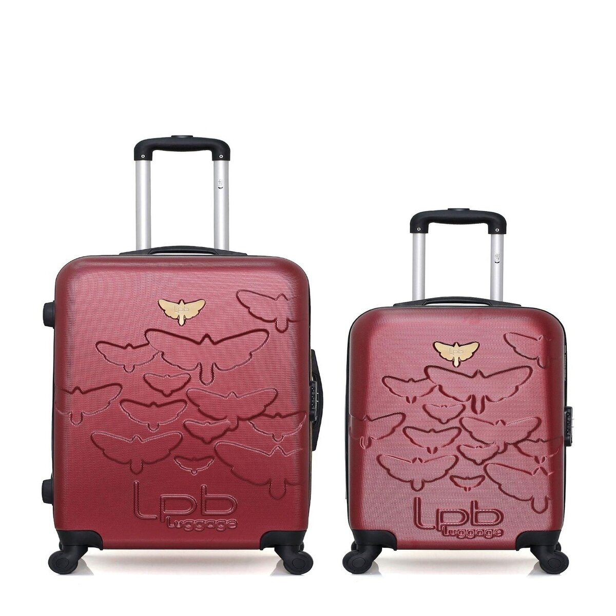 LES P'TITES BOMBES LPB LPB LUGGAGE - LOT DE 2 - Valises weekend et cabine AELYS