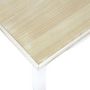 Voir la diapositive 3 : Paris Prix Table d'Appoint en Bois  Victoria  45cm Blanc
