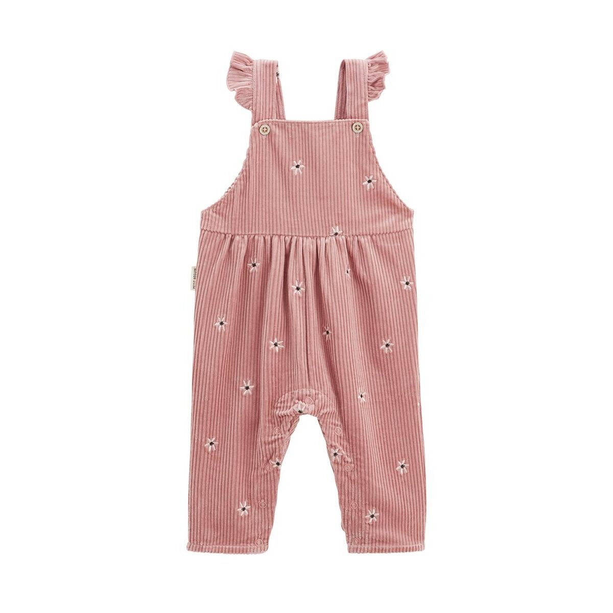 Petit Béguin Salopette bébé en velours côtelé Bloom