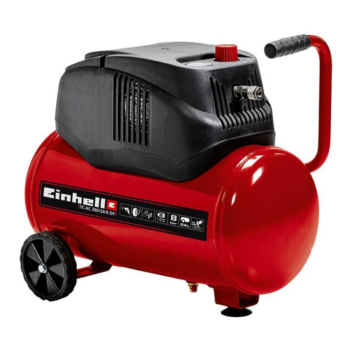 Einhell Compresseur pneumatique 50L 8 bar