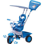 SMARTRIKE Tricycle Elite blanc - bleu