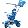Voir la diapositive 1 : SMARTRIKE Tricycle Elite blanc - bleu
