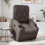 Voir la diapositive 1 : VIDAXL Fauteuil inclinable de massage Marron Similicuir