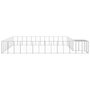 Voir la diapositive 3 : VIDAXL Chenil Argente 30,25 m^2 Acier
