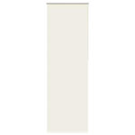 VIDAXL Store enrouleur occultant blanc casse 85x210cm largeur du tissu