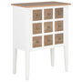Voir la diapositive 1 : VIDAXL Buffet Blanc 54x30x80 cm Bois massif