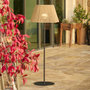 Voir la diapositive 5 : Lumisky Lampadaire sans fil RAFFY TALL Marron Corde H170 cm