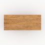 Voir la diapositive 6 : Rendez vous déco Table de jardin rectangulaire en bois de teck recyclé 10 personnes-Siam