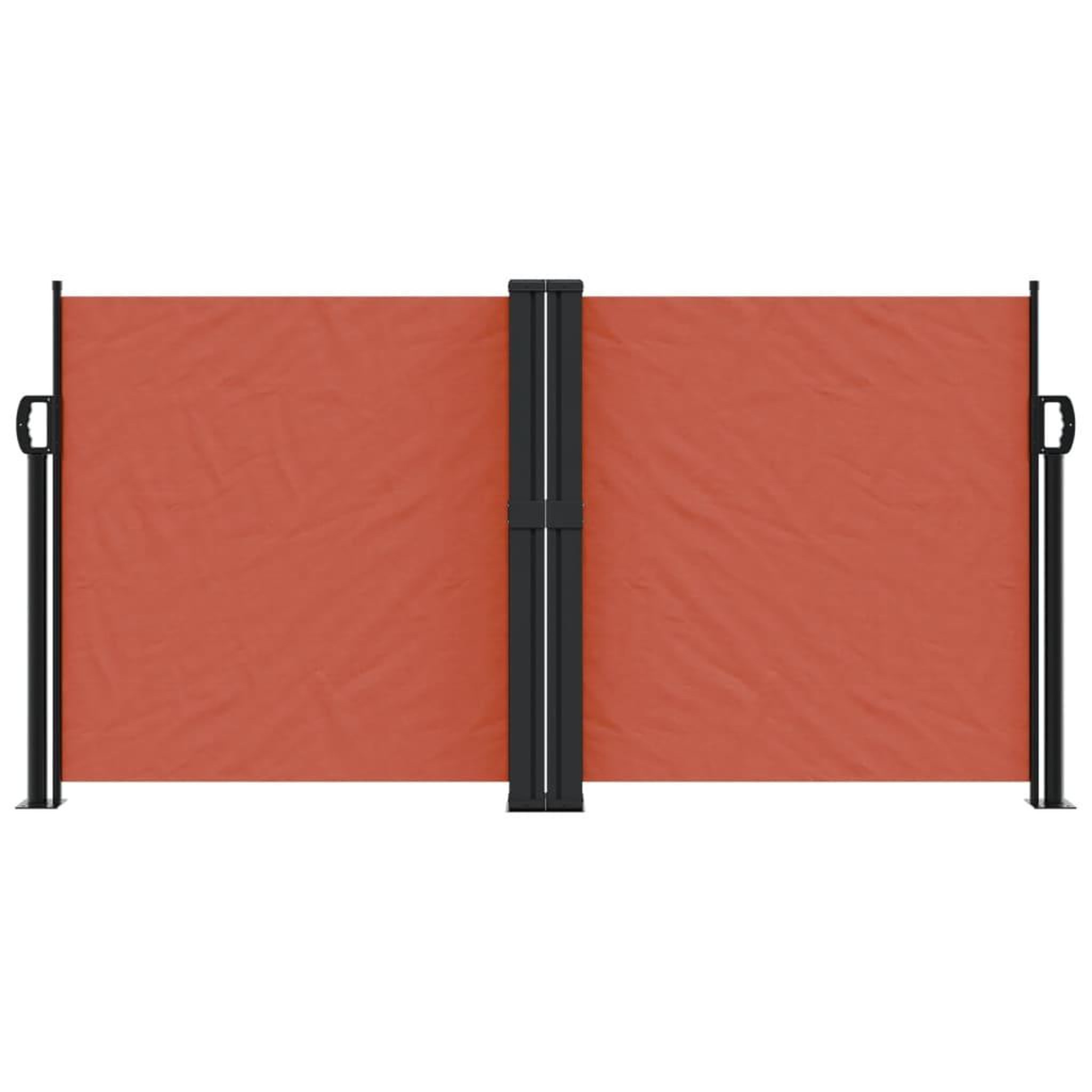 Voir la diapositive 3 : VIDAXL Auvent lateral retractable terre cuite 120x1000 cm