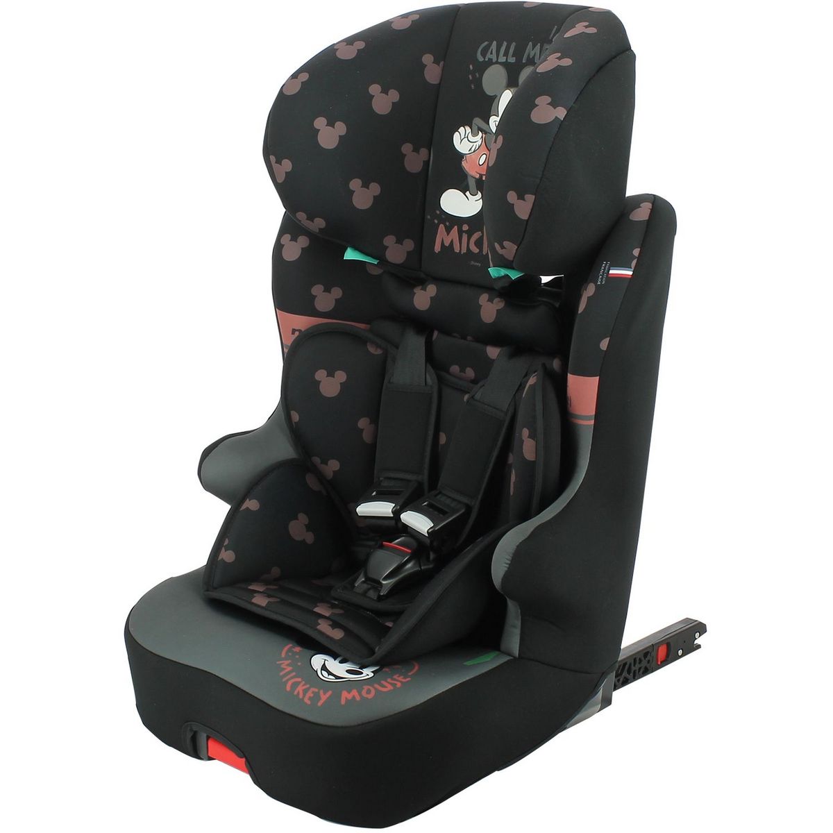 NANIA Siège auto fixations isofix RACE I FIX 76-140 cm R129 i-Size Disney