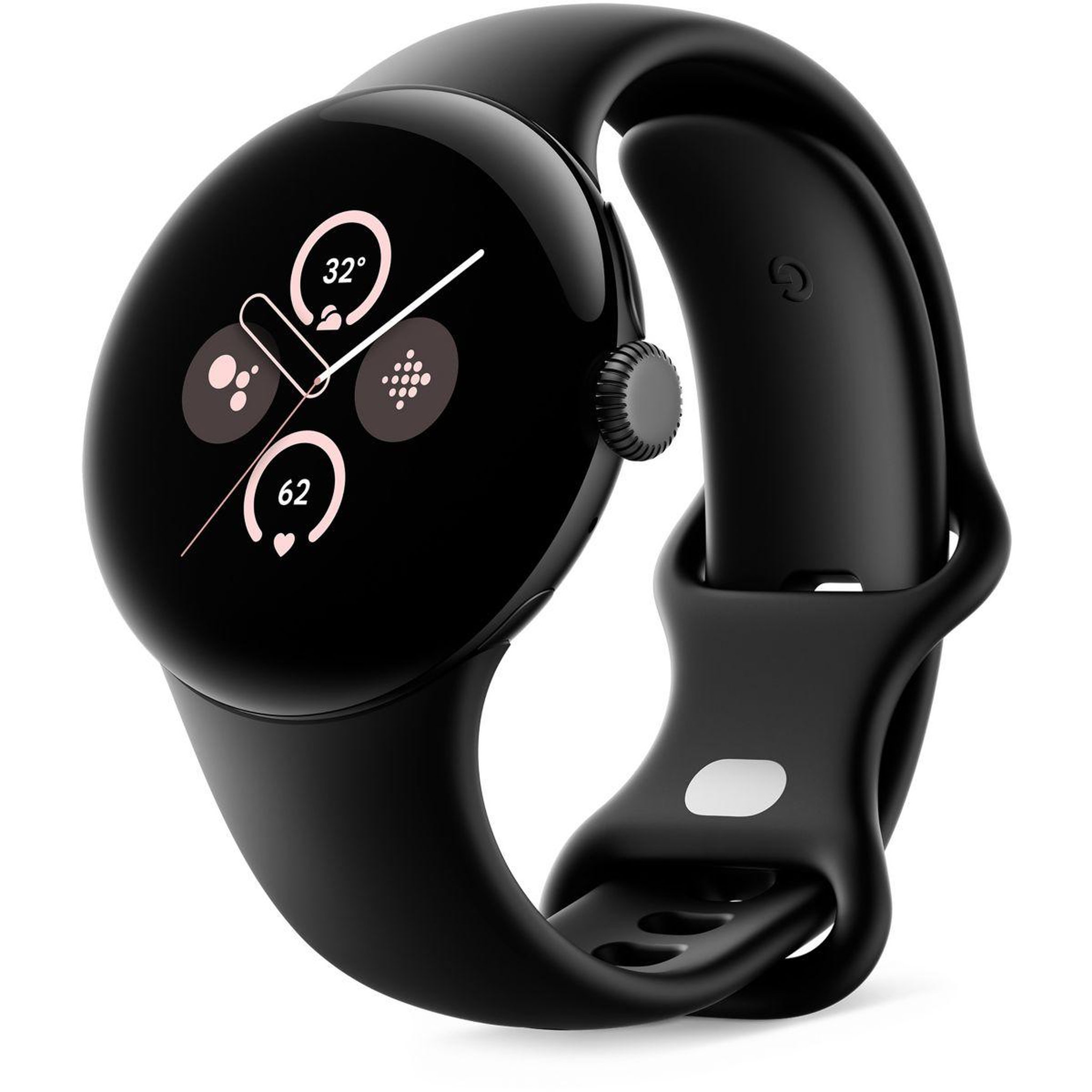 GOOGLE Montre connectée Pixel Watch 2 Noir Mat/Bracelet Noir 4G