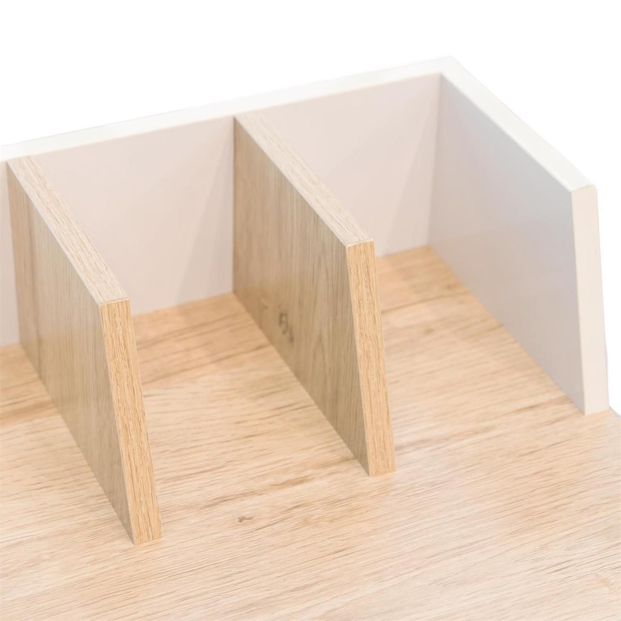 Voir la diapositive 5 : The Home Deco Factory Bureau design  brice  90cm blanc