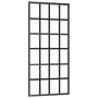 Voir la diapositive 5 : VIDAXL Porte coulissante kit de quincaillerie noir 90x205 cm verre ESG