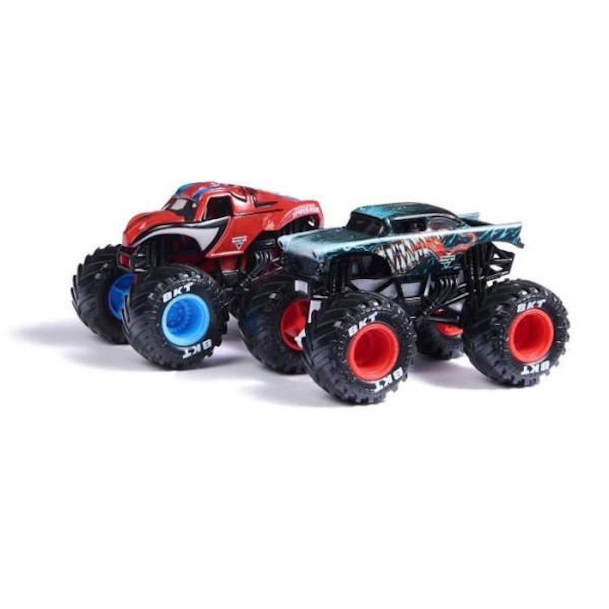 MONSTER JAM Pack de 2 véhicules Monster Jam Marvel Die Cast Modèle aléatoire