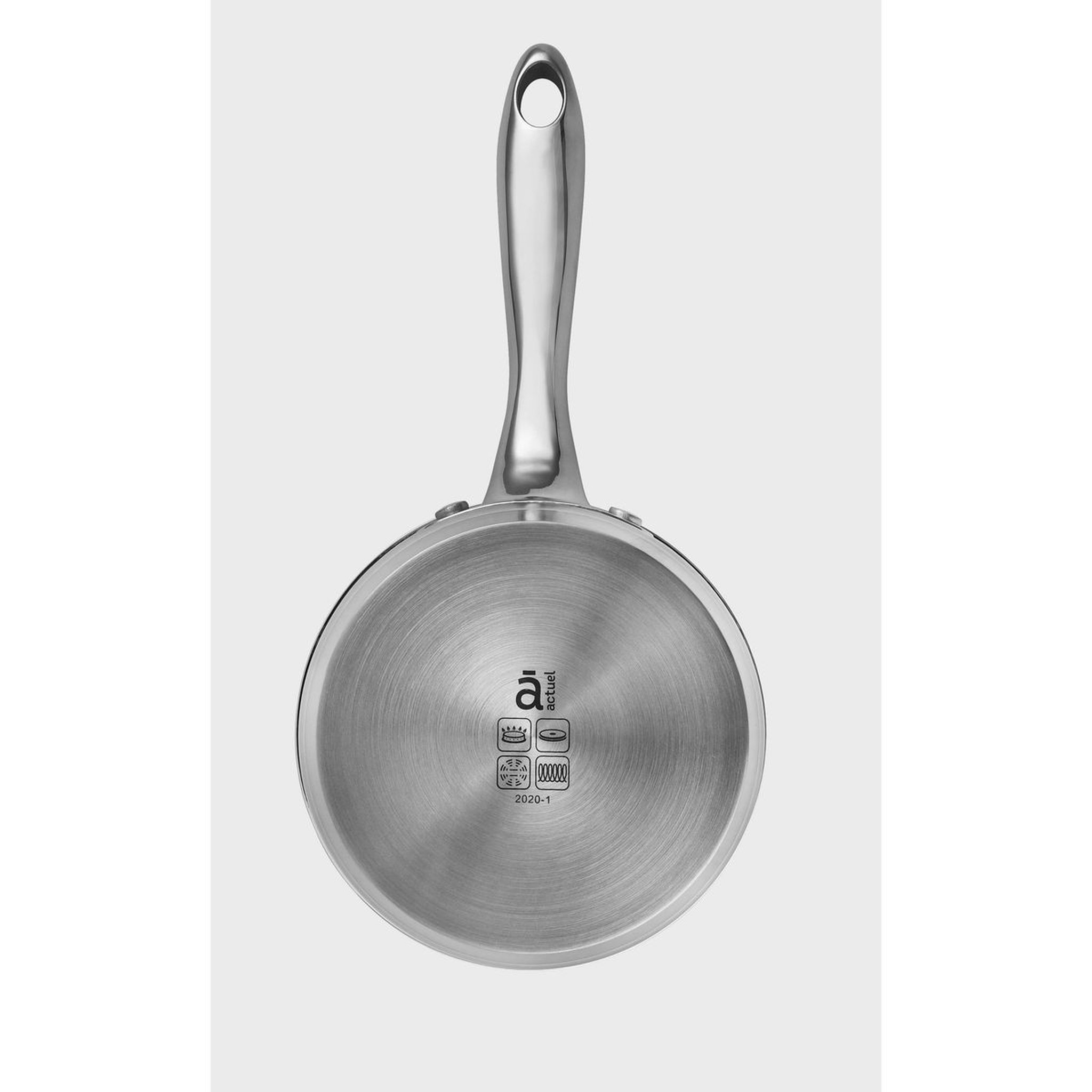 Voir la diapositive 2 : ACTUEL Casserole induction inox 14 cm 