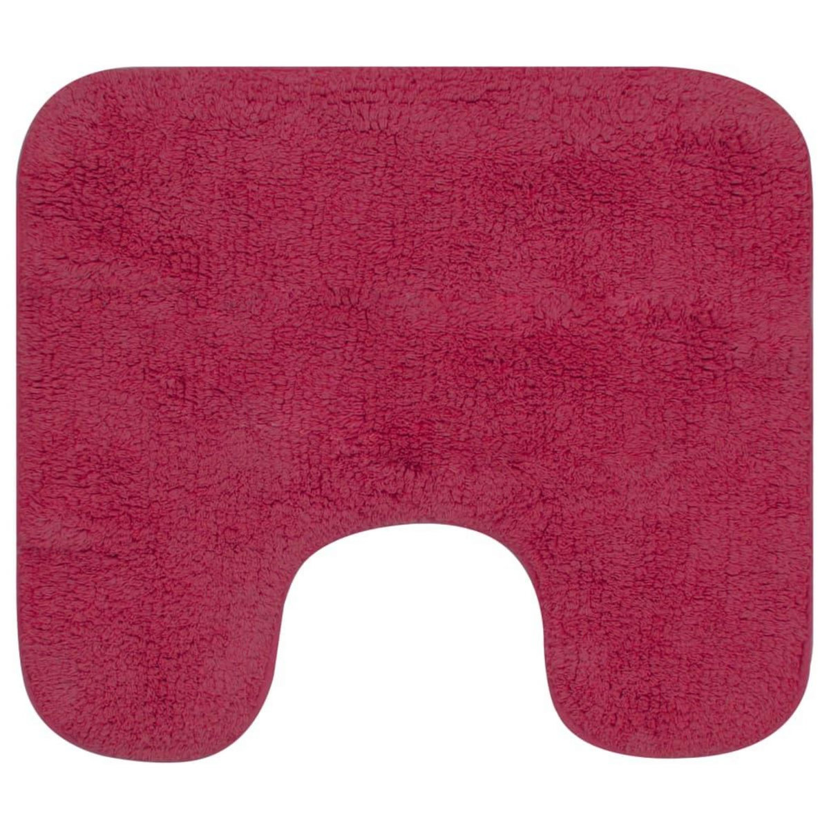 VIDAXL Tapis de salle de bain 2 pcs Tissu Fuchsia