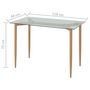 Voir la diapositive 4 : VIDAXL Table a manger 118x68x75 cm