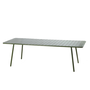 Voir la diapositive 1 : CONCEPT USINE Table de jardin 10-12 places 234cm verte BERGAME
