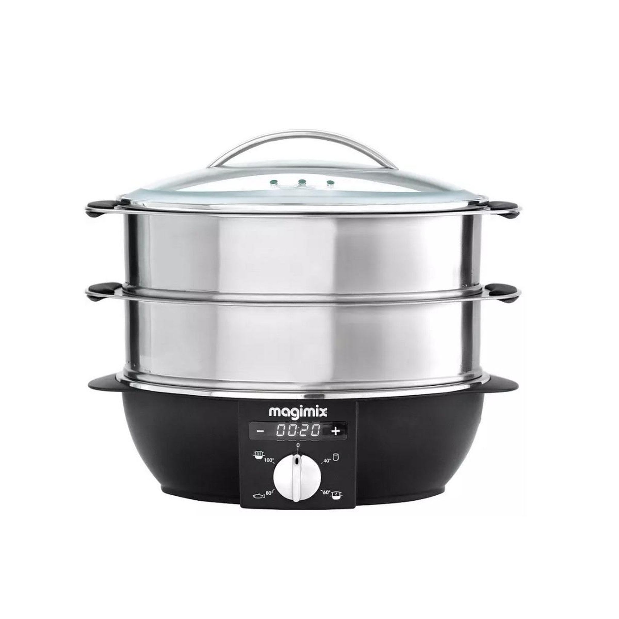 MAGIMIX Cuiseur vapeur 2 paniers 1900w - 11582